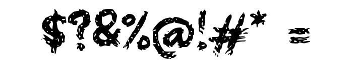 Dongkrak Font OTHER CHARS