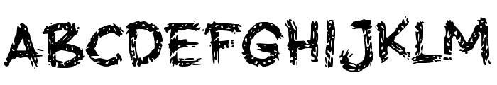 Dongkrak Font UPPERCASE