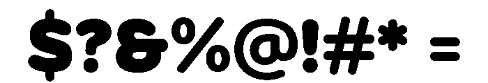 Donkin-Regular Font OTHER CHARS