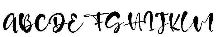 Donna Grace Font UPPERCASE