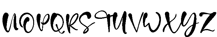Donna Grace Font UPPERCASE