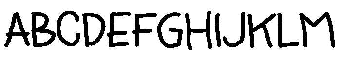 Donsaro Font UPPERCASE