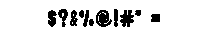 Donut Darling1 Font OTHER CHARS