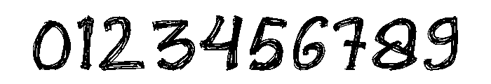 Doodle Lines Font OTHER CHARS