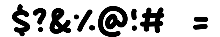 Doodle Touch Font OTHER CHARS