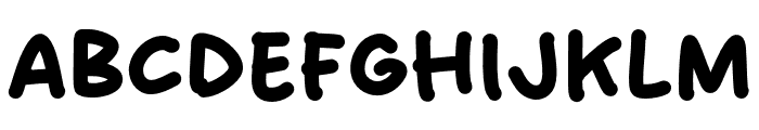Doodle Touch Font UPPERCASE