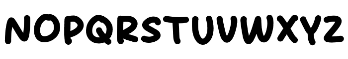 Doodle Touch Font UPPERCASE