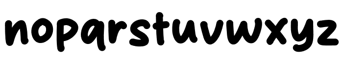 Doodle Touch Font LOWERCASE