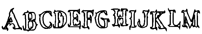 Dope Font UPPERCASE