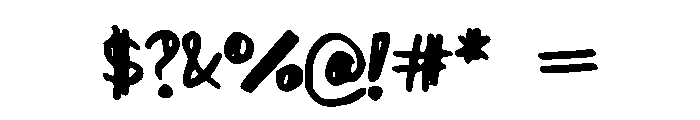 DoppiaLinea Font OTHER CHARS