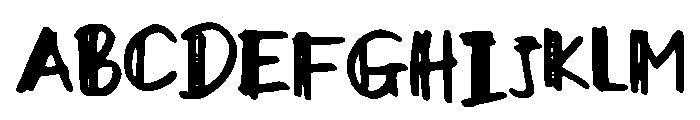 DoppiaLinea Font UPPERCASE
