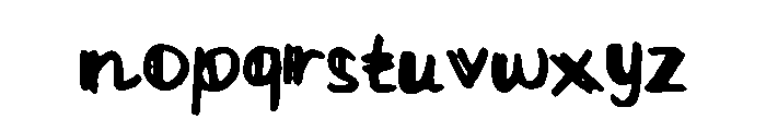 DoppiaLinea Font LOWERCASE