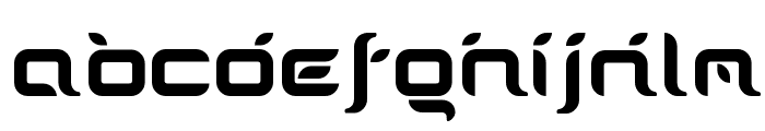 Dorisorange Alphabe Font LOWERCASE