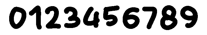 Dorky Circle Font OTHER CHARS