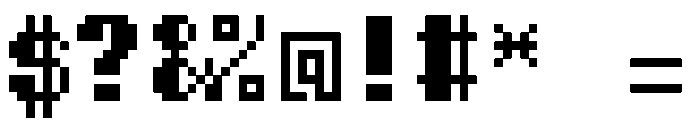 Dot Dot Dot Regular Font OTHER CHARS