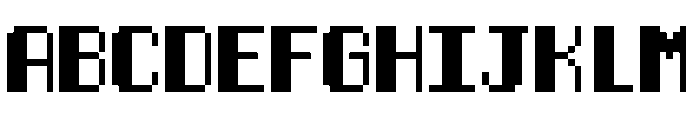 Dot Dot Dot Regular Font UPPERCASE