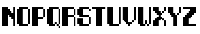 Dot Dot Dot Regular Font UPPERCASE