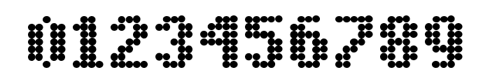 Dot Matrix Bold Font OTHER CHARS