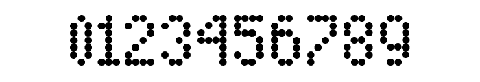 Dot Matrix Font OTHER CHARS