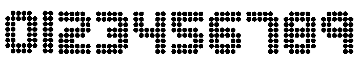 Dotfont Regular Font OTHER CHARS