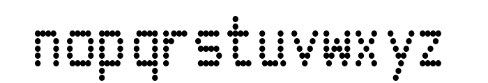 Dotrice Condensed Font LOWERCASE