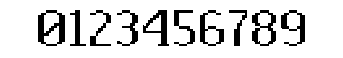 Dotrix Demo Font OTHER CHARS
