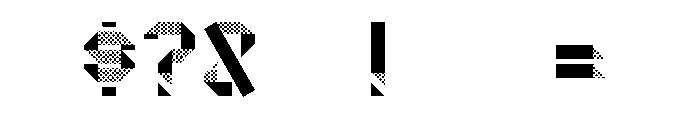Dotty Fold Font OTHER CHARS