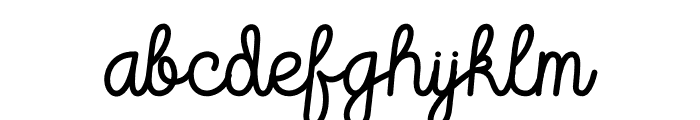 Doubbble Free Font LOWERCASE