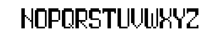 Double Pixel-7 Font UPPERCASE