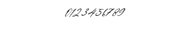 Double Signature Italic Font OTHER CHARS