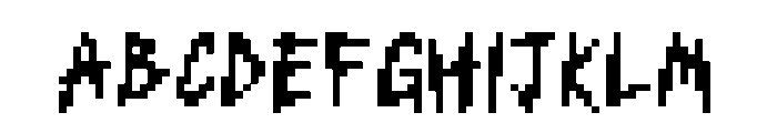 DoubleHomicide Font UPPERCASE