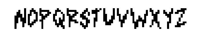 DoubleHomicide Font UPPERCASE