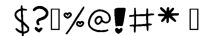 Doug Regular Font OTHER CHARS