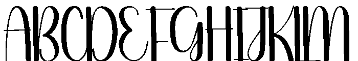 Dough Font UPPERCASE