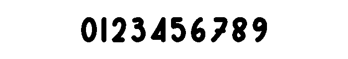 Doughnut Font OTHER CHARS