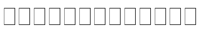 Doughty Bold Trial Font LOWERCASE