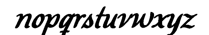Douglast PERSONAL USE ONLY! Font LOWERCASE