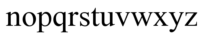 Doulos SIL Font LOWERCASE
