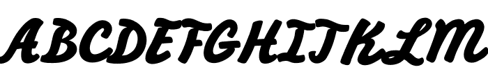 Down Town Font UPPERCASE