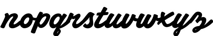 Down Town Font LOWERCASE