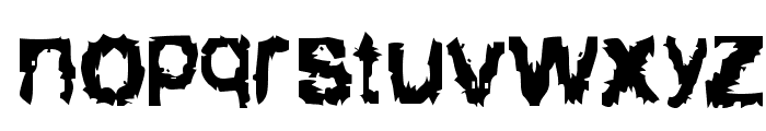 Downer Font LOWERCASE