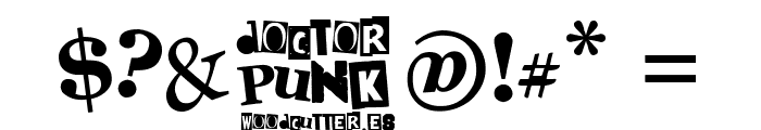 doctor punk Font OTHER CHARS