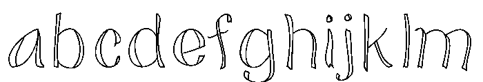 doodled FONT