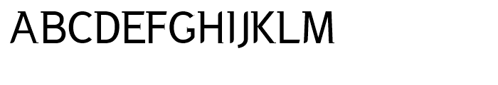 Domestos Serif Regular Font UPPERCASE