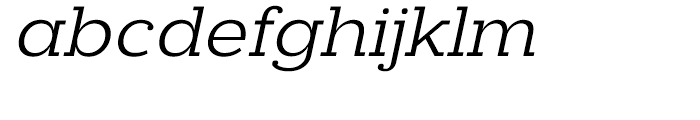 Donnerstag Regular Italic Font LOWERCASE