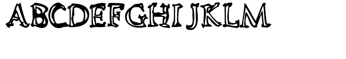 Doodle Regular Font UPPERCASE