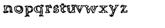 Doodle Regular Font LOWERCASE