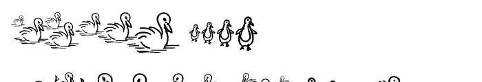 Doodlebirds Regular Font OTHER CHARS