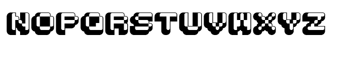 Dotage Shadow Left Font LOWERCASE