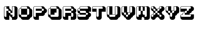 Dotage Shadow Right Font LOWERCASE